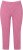 Ulla Popken Check Bengaline Slim Leg Sienna Fit Stretch Crop Pants Pale Lilac - Farkut & Housut Isoissa Koissa – Plus Size - 