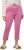 Ulla Popken Check Bengaline Slim Leg Sienna Fit Stretch Crop Pants Pale Lilac - Farkut & Housut Isoissa Koissa – Plus Size - 