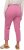Ulla Popken Check Bengaline Slim Leg Sienna Fit Stretch Crop Pants Pale Lilac - Farkut & Housut Isoissa Koissa – Plus Size - 