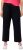 Ulla Popken Wide Leg Ruby Fit Stretch Chino Pants Dark Teal - Naisten farkut ja housut isot koot - 