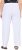 Ulla Popken Wide Leg Ruby Fit Stretch Chino Pants Snow White - Naisten farkut ja housut isot koot - 