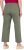 Ulla Popken Wide Leg Ruby Fit Stretch Chino Pants Green - Naisten farkut ja housut isot koot - 