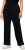 Ulla Popken Holo Detail Sweatpants Black - Naisten farkut ja housut isot koot - 