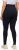 Ulla Popken High Waist Quick Dry Recycled Stretch Leggings Grey - Naisten farkut ja housut isot koot - 