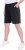Ulla Popken Stretch Knit Bermuda Shorts Black - Naisten farkut ja housut isot koot - 
