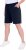 Ulla Popken Stretch Knit Bermuda Shorts Blue - Naisten farkut ja housut isot koot - 