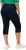 Ulla Popken Basic Capri Sarah Fit Jeans Denim Blue - Naisten farkut ja housut isot koot - 