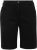 Ulla Popken Basic Denim Mandy Bermuda Shorts Black - Naisten farkut ja housut isot koot - 