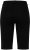 Ulla Popken Basic Denim Mandy Bermuda Shorts Black - Naisten farkut ja housut isot koot - 