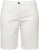 Ulla Popken Basic Denim Mandy Bermuda Shorts Snow White - Farkut & Housut Isoissa Koissa – Plus Size - 