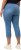 Ulla Popken Cropped Stretch Blend Mony Jeans Blue - Naisten farkut ja housut isot koot - 