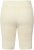 Ulla Popken Crochet Bermuda Layered Look Shorts White - Naisten farkut ja housut isot koot - 