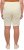 Ulla Popken Crochet Bermuda Layered Look Shorts White - Naisten farkut ja housut isot koot - 