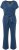 Ulla Popken Wrap Look Short Sleeve Denim Jumpsuit Blue - Naisten farkut ja housut isot koot - 