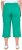 Ulla Popken Cropped Ruby Fit Pants Emerald Green - Naisten farkut ja housut isot koot - 