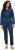 Ulla Popken Denim Boiler Suit Blue Denim - Naisten farkut ja housut isot koot - 