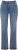 Ulla Popken Wide Leg Stretch Fit Mandy Jeans Light Blue Denim - Naisten farkut ja housut isot koot - 