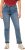 Ulla Popken Wide Leg Stretch Fit Mandy Jeans Light Blue Denim - Naisten farkut ja housut isot koot - 