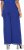 Ulla Popken Layered Chiffon Wide Leg Pants Blue - Naisten farkut ja housut isot koot - 