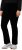 Ulla Popken Mandy Corduroy Pants Black - Farkut & Housut Isoissa Koissa – Plus Size - 