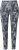 Ulla Popken Leopard Print Leggings Black - Naisten farkut ja housut isot koot - 
