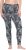 Ulla Popken Leopard Print Leggings Black - Naisten farkut ja housut isot koot - 