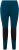 Ulla Popken High Waisted Hiking Leggings Blue - Naisten farkut ja housut isot koot - 