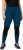 Ulla Popken High Waisted Hiking Leggings Blue - Naisten farkut ja housut isot koot - 