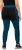 Ulla Popken High Waisted Hiking Leggings Blue - Naisten farkut ja housut isot koot - 