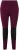 Ulla Popken High Waisted Hiking Leggings Purple - Naisten farkut ja housut isot koot - 