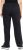 Ulla Popken Track Pants Black - Naisten farkut ja housut isot koot - 