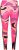 Ulla Popken Abstract Print Quick Dry Leggings Purple - Naisten farkut ja housut isot koot - 