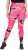 Ulla Popken Abstract Print Quick Dry Leggings Purple - Naisten farkut ja housut isot koot - 