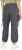 Ulla Popken Elastic Waist Cargo Pants Graphite Grey - Farkut & Housut Isoissa Koissa – Plus Size - 