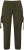 Ulla Popken Elastic Waist Cargo Pants Olives Grey - Naisten farkut ja housut isot koot - 