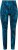 Ulla Popken Ink Print Functional Ski Leggings Blue - Naisten farkut ja housut isot koot - 