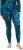 Ulla Popken Ink Print Functional Ski Leggings Blue - Naisten farkut ja housut isot koot - 