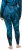 Ulla Popken Ink Print Functional Ski Leggings Blue - Naisten farkut ja housut isot koot - 