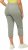 Ulla Popken Cropped Stretch Fit Mony Pants Light Moss Green - Naisten farkut ja housut isot koot - 