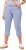 Ulla Popken Capri Boyfriend Jeans Blue - Naisten farkut ja housut isot koot - 
