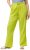 Ulla Popken Muslin Pull On Pants Green - Naisten farkut ja housut isot koot - 