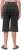 Ulla Popken Denim Acid Wash Bermuda Shorts Black - Naisten farkut ja housut isot koot - 
