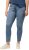 Ulla Popken Rhinestone Detail Stretch Fit Skinny Jeans Blue - Naisten farkut ja housut isot koot - 