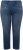 Ulla Popken Rhinestone Detail Stretch Fit Skinny Jeans Blue Denim - Naisten farkut ja housut isot koot - 