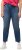 Ulla Popken Rhinestone Detail Stretch Fit Skinny Jeans Blue Denim - Naisten farkut ja housut isot koot - 