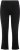 Ulla Popken Sarah Fringe Hem Jeans Black - Naisten farkut ja housut isot koot - 