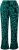 Ulla Popken Palm Leaf Print Elastic Waist Pants Navy - Naisten farkut ja housut isot koot - 