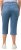 Ulla Popken Sienna Stretch Denim Capris Blue - Naisten farkut ja housut isot koot - 