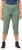 Ulla Popken Stretch Fit Raw Hem Moss Green - Naisten farkut ja housut isot koot - 