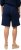 Ulla Popken Muslin Elastic Waist Wide Leg Shorts Blue - Naisten farkut ja housut isot koot - 